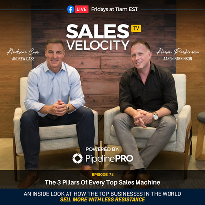 Episode 72 | The 3 Pillars Of Every Top Sales Machine (Recast)